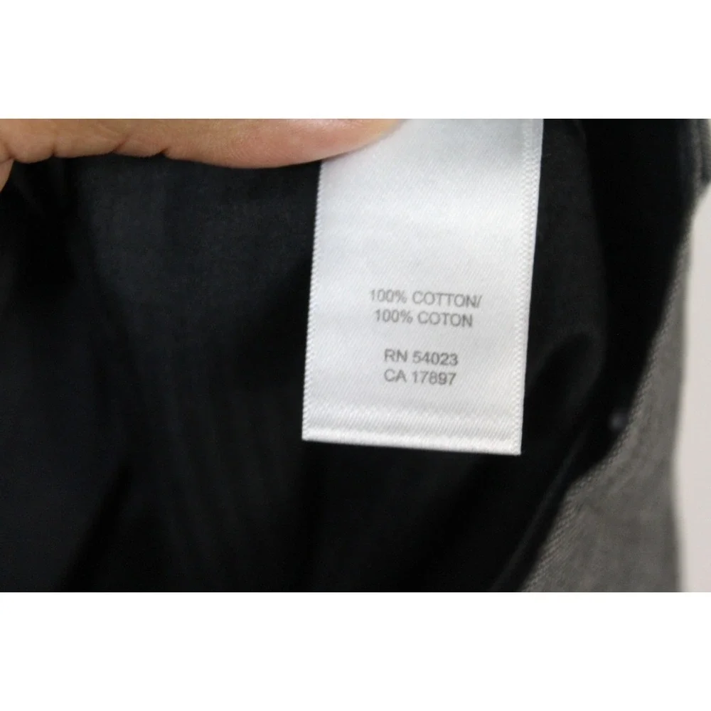 Banana Republic Pants Mens 34x34 Gray Excellent Classic Fit Chambray Cotton